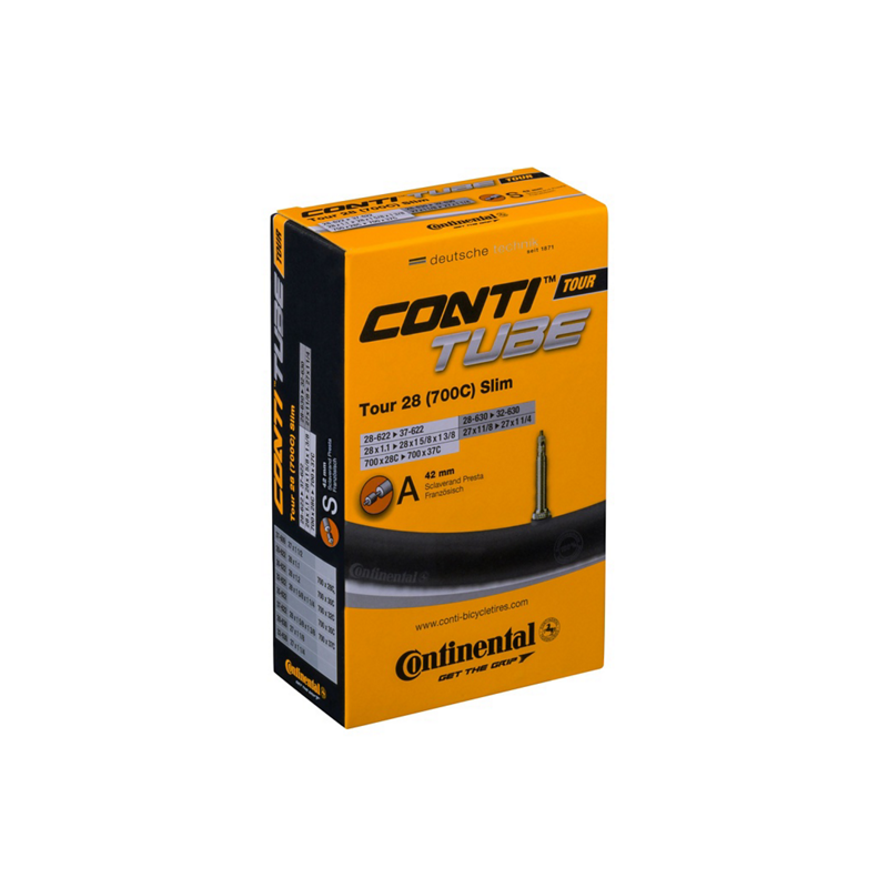 Dętka Continental Tour 28 Slim Presta 42mm 28-609/37-642