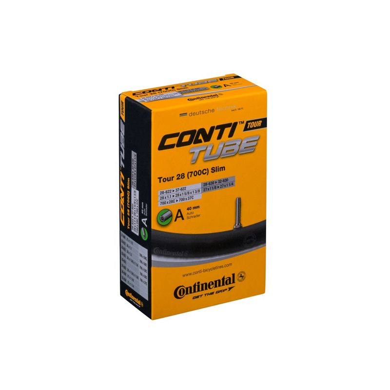 Dętka Continental Tour 28 Slim Auto 40mm 28-609/37-642