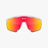 Okulary SCICON AEROWING White Gloss - SCNPP Multimirror Red