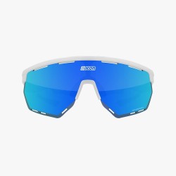 Okulary SCICON AEROWING White Gloss - SCNPP Multimirror Blue