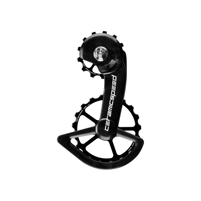Wózek Przerzutki CeramicSpeed OSPW Shimano 9200/8100 Series Coated Czarny
