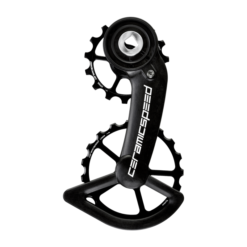 Wózek Przerzutki CeramicSpeed OSPW SRAM Red/Force AXS Alt Czarny Coated