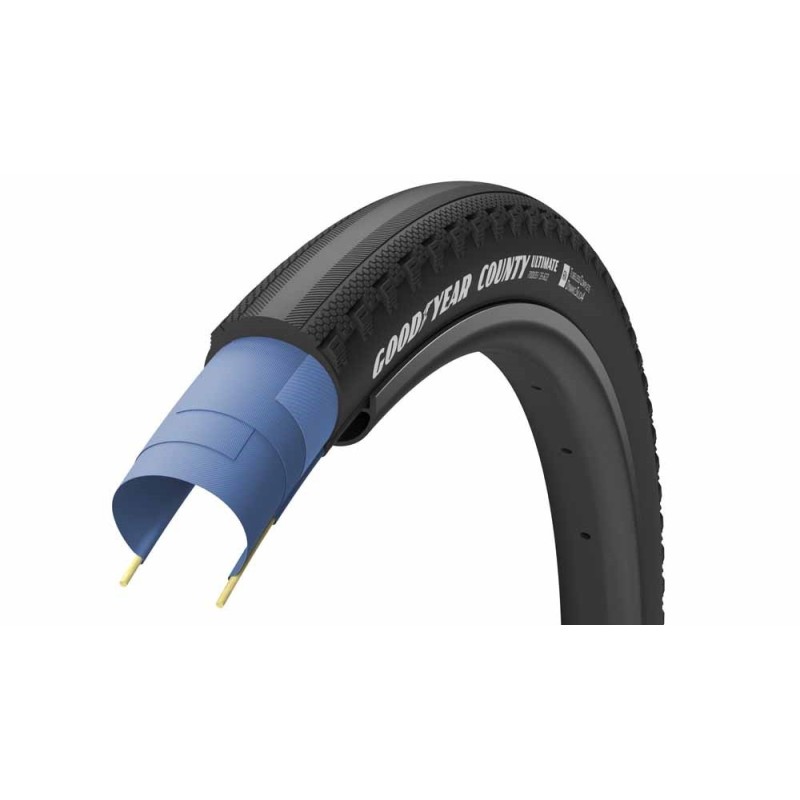 Opona GOODYEAR - County Ultimate Tubeless Complete 700x40/40-622 k. Blk