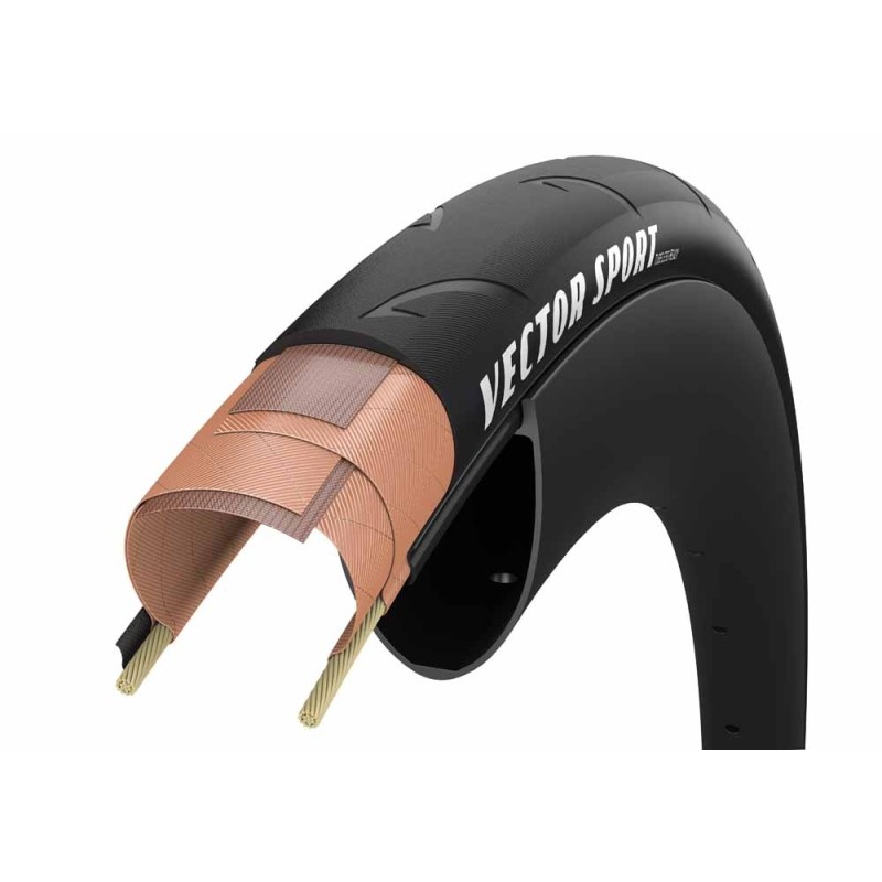 Opona GOODYEAR - Vector Sport Tubeless Ready 700x28/28-622 k. Blk