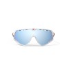 Okulary Rudy Project DEFENDER WHITE GLOSS / FADE BLUE / BLUE RED STRIPES / BUMPERS WHITE - Multilaser Ice