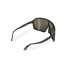 Okulary Rudy Project SPINSHIELD BLACK MATTE - Multilaser Blue