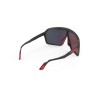 Okulary Rudy Project SPINSHIELD BLACK MATTE - Multilaser Red
