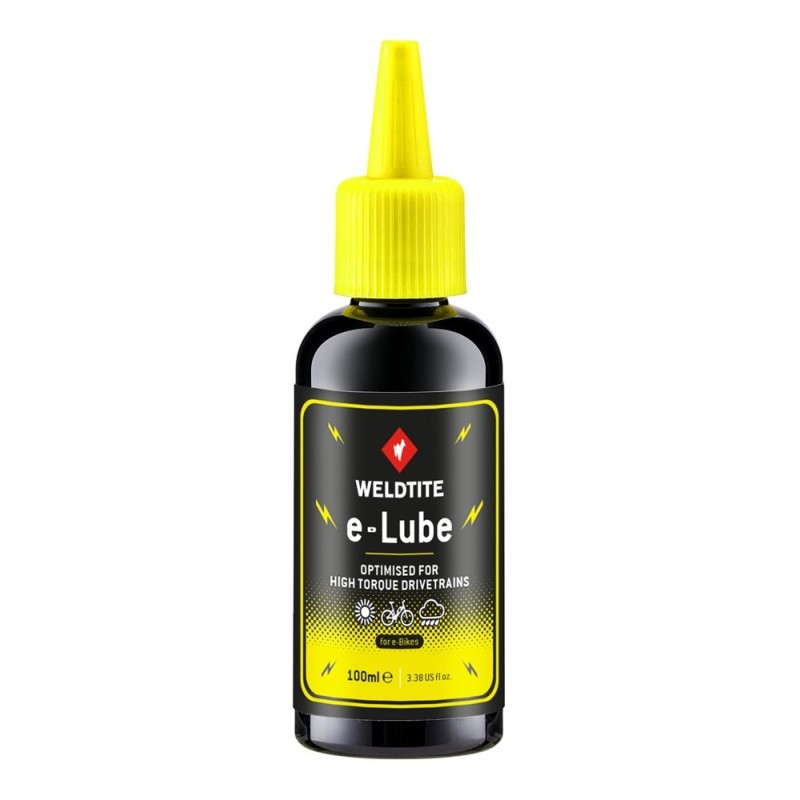 Olej do łańcucha e-Bike WELDTITE E-LUBE 100ml (warunki suche i mokre)
