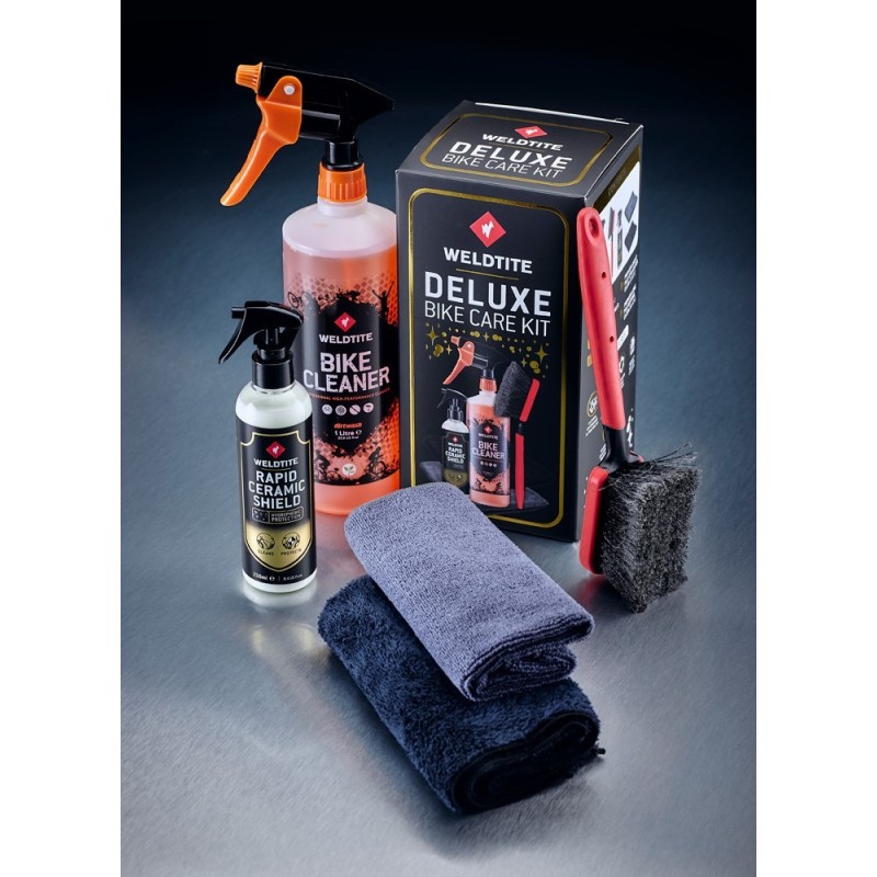 Zestaw do mycia, pielęgnacji i ochrony WELDTITE DELUXE BIKE CARE KIT