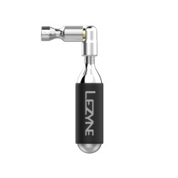 Lezyne pompka TRIGGER DRIVE CO2 + 1x nabój gazowy 16g srebrny połysk