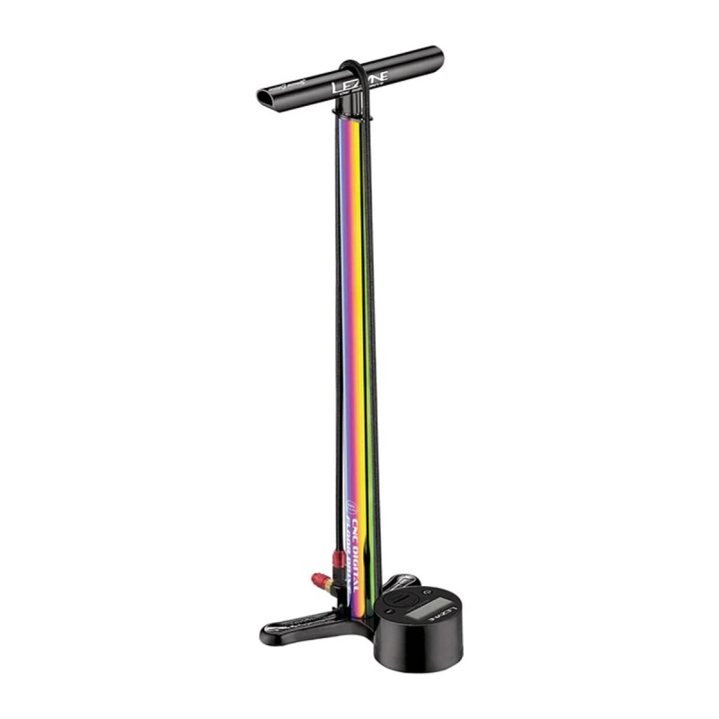 LEZYNE POMPKA PODŁOGOWA CNC DIGITAL DRIVE 3.5 SPECIAL EDITION NEO METALLIC