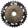 SHIMANO Wolnobieg wielorzędowy MF-TZ500-7 7 rzędów 14–16–18–20–22–24–34T